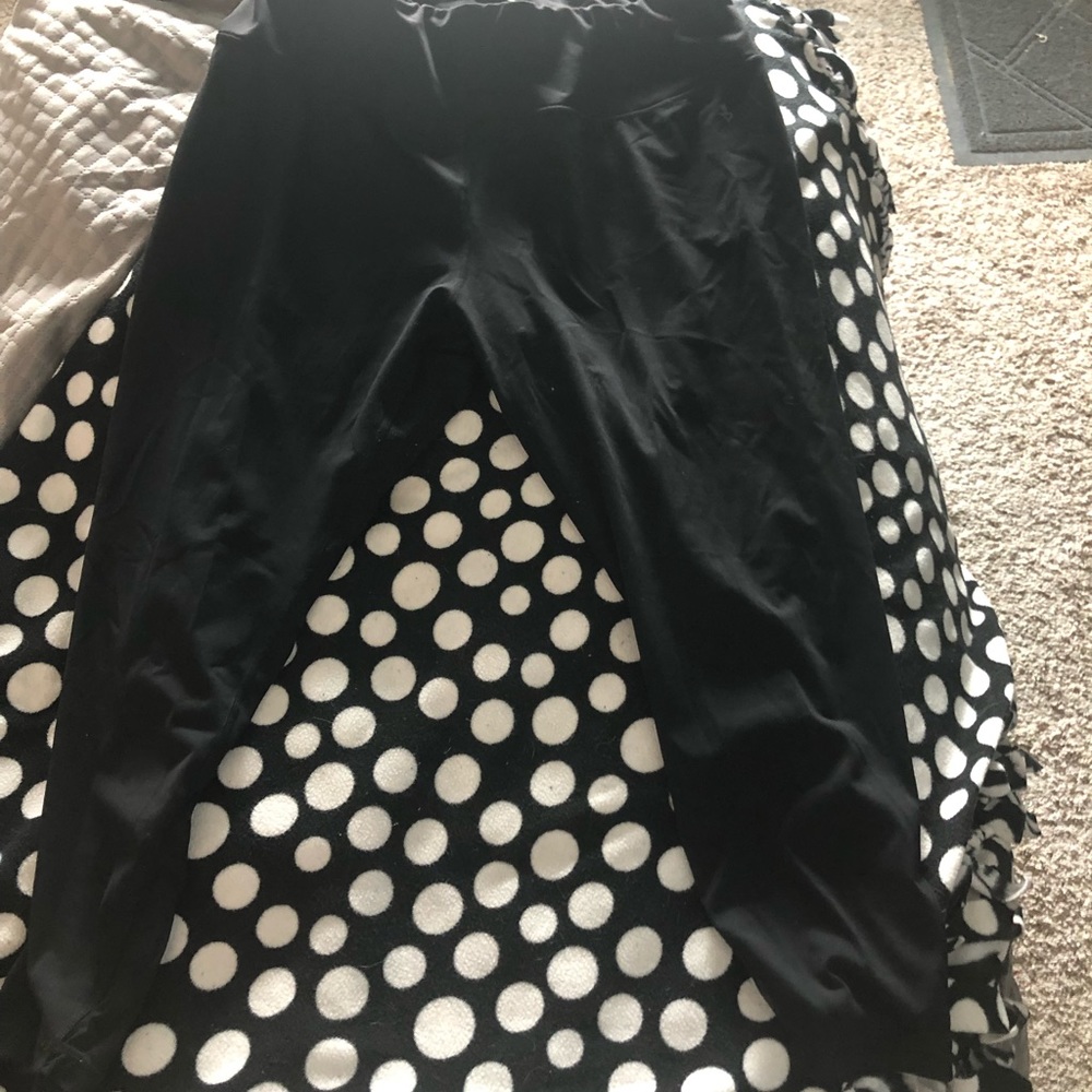 Black Mesh Cropped Active Legging